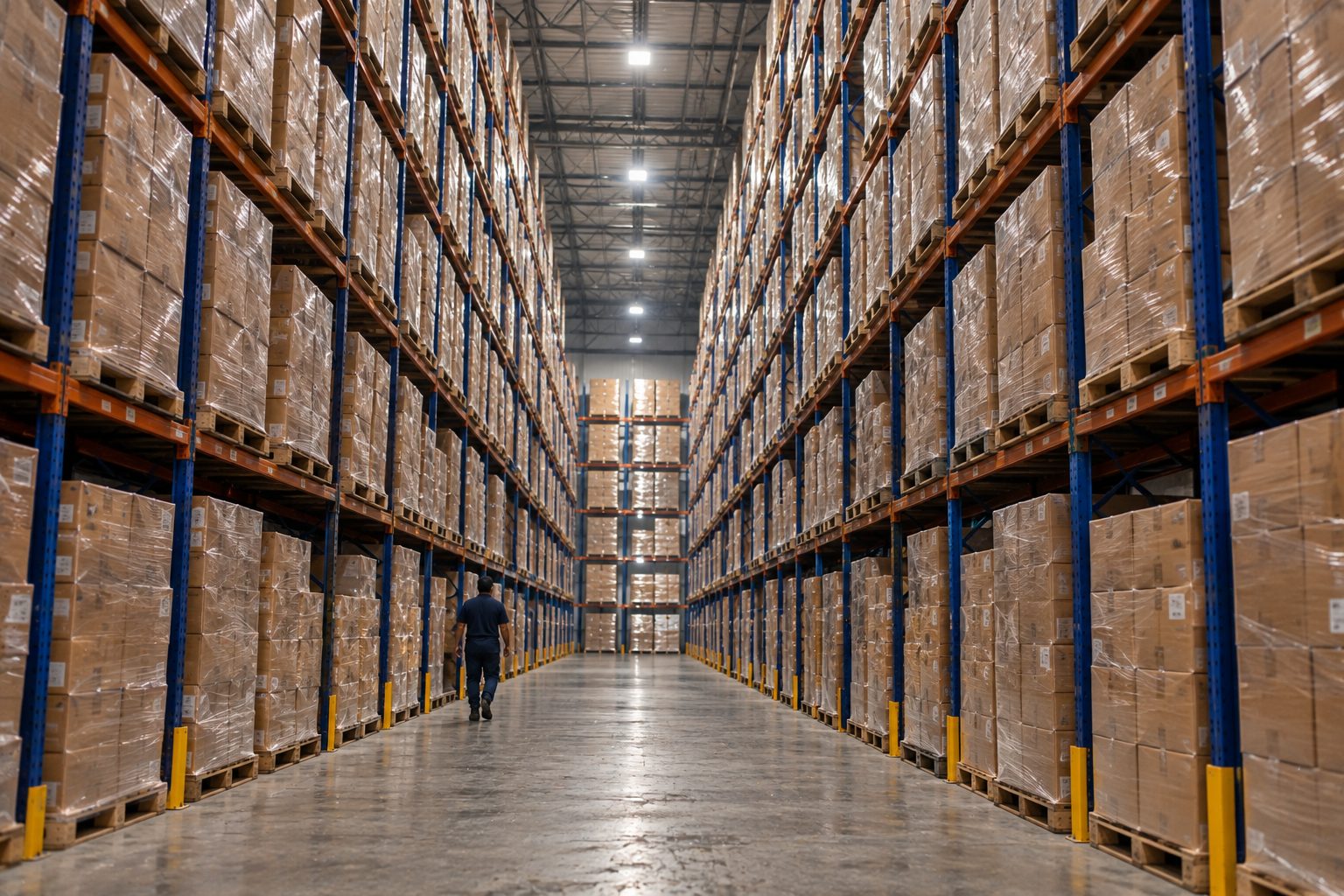 Mientras tanto, en tu bodega hay 300 cajas del mismo producto.