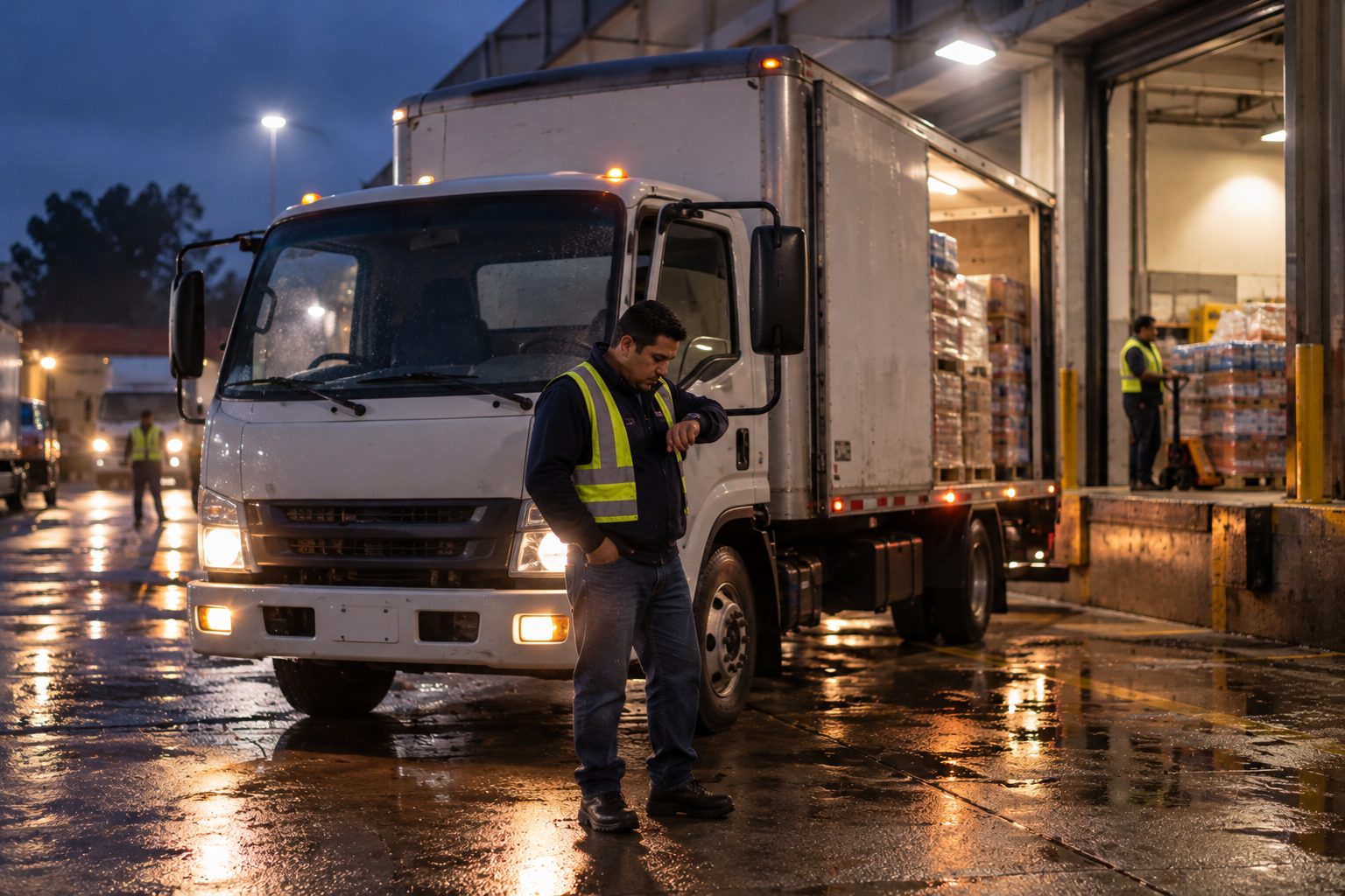5:00 a. m. Tu centro de distribución sigue donde se construyó hace 15 años.